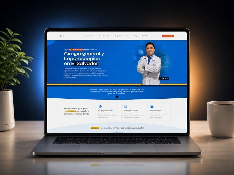 Sitio web Dr. Saúl Echeverría