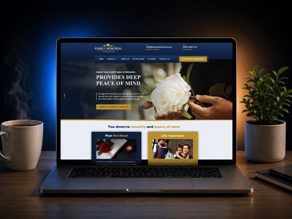 Sitio web Family Memorial Insurance Services